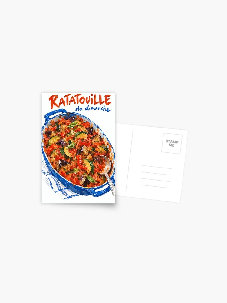 Ratatouille du dimanche — Carte postale