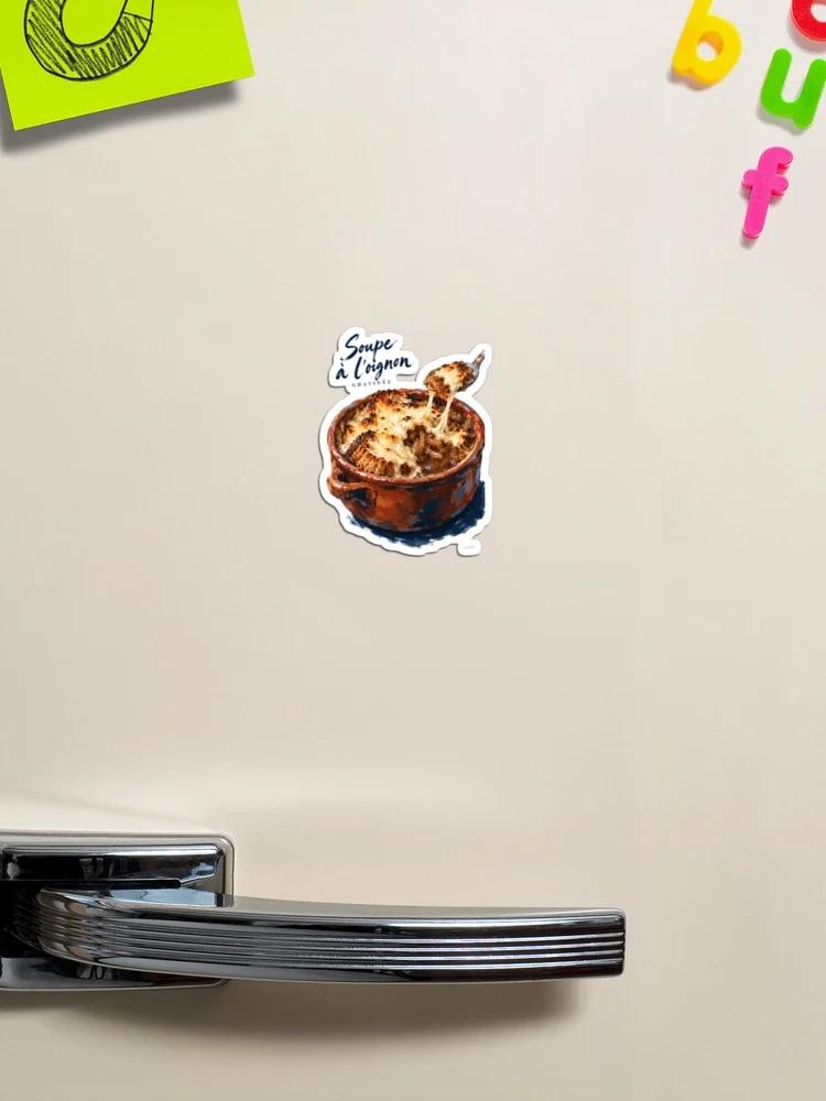 Soupe à l’oignon gratinée — Magnet