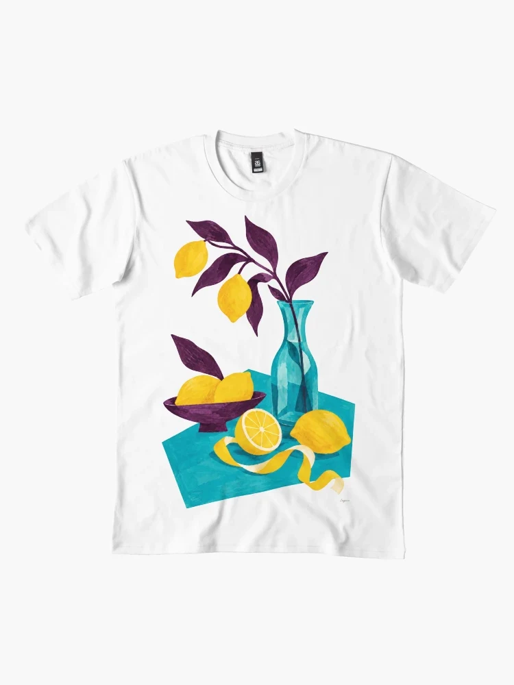 Zeste de soleil — T-shirt premium · Blanc
