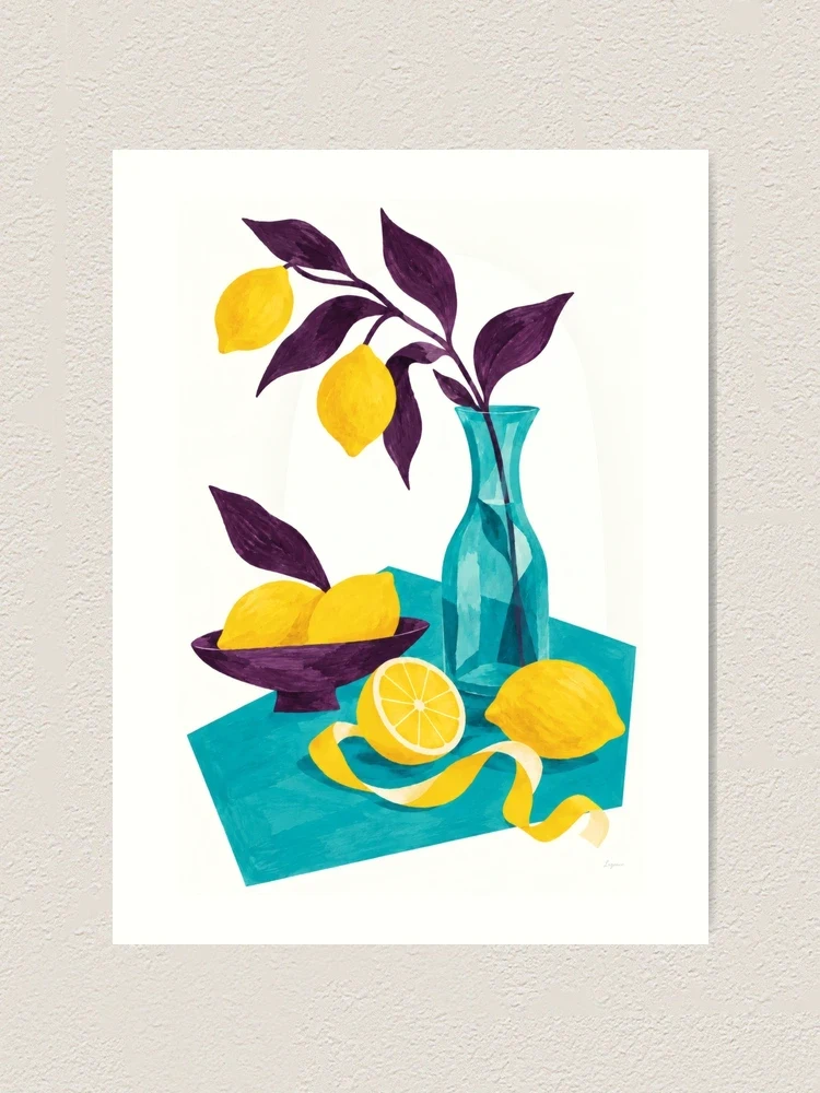Zeste de soleil — Impression artistique