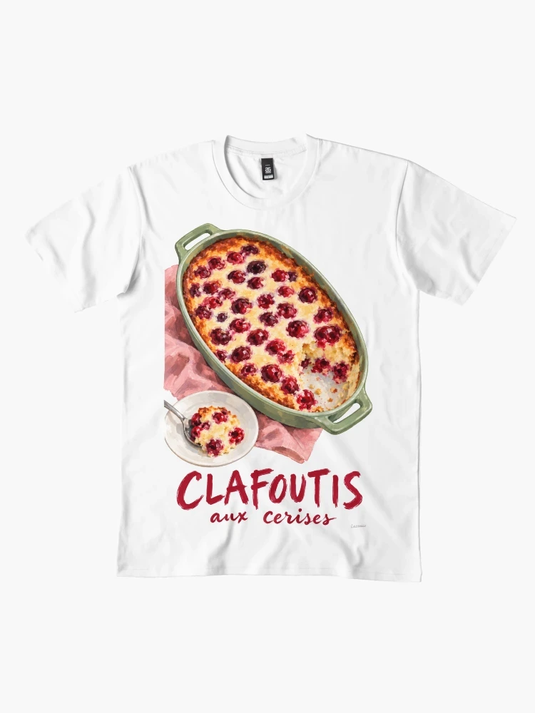 Clafoutis aux cerises à partager — T-shirt premium