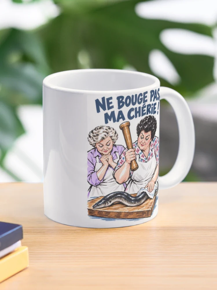 Maïté et son anguille récalcitrante — Mug classique