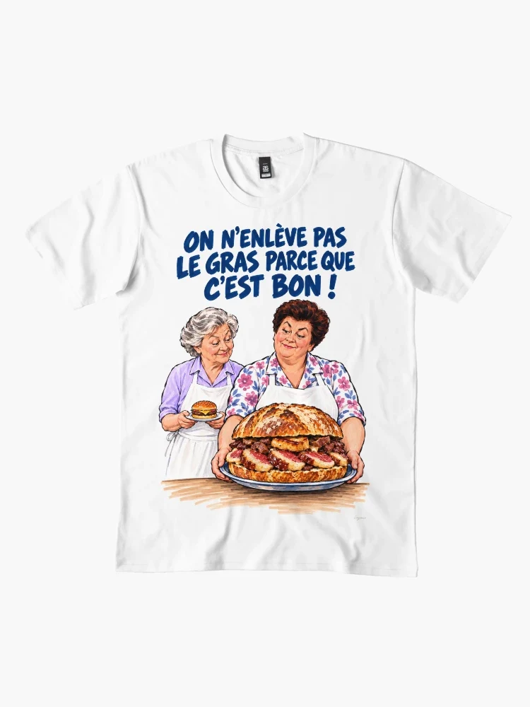 Maïté défend le gras du burger — T-shirt premium