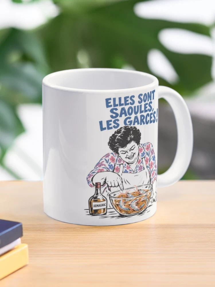 Maïté et les gambas à l’armagnac — Mug classique