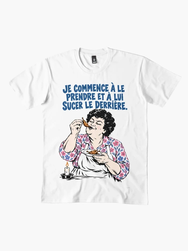 Maïté savoure son petit ortolan — T-shirt premium
