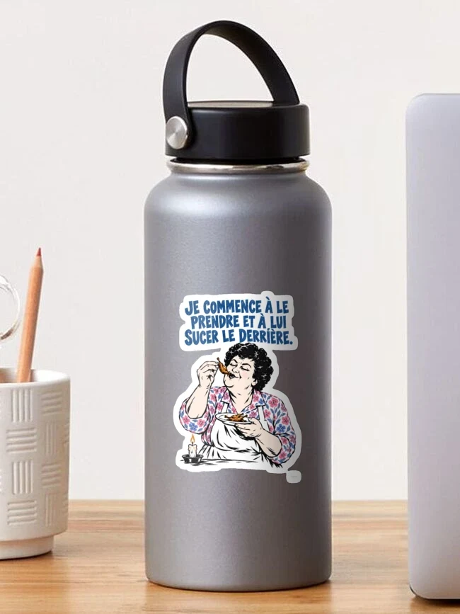 Maïté savoure son petit ortolan — Sticker