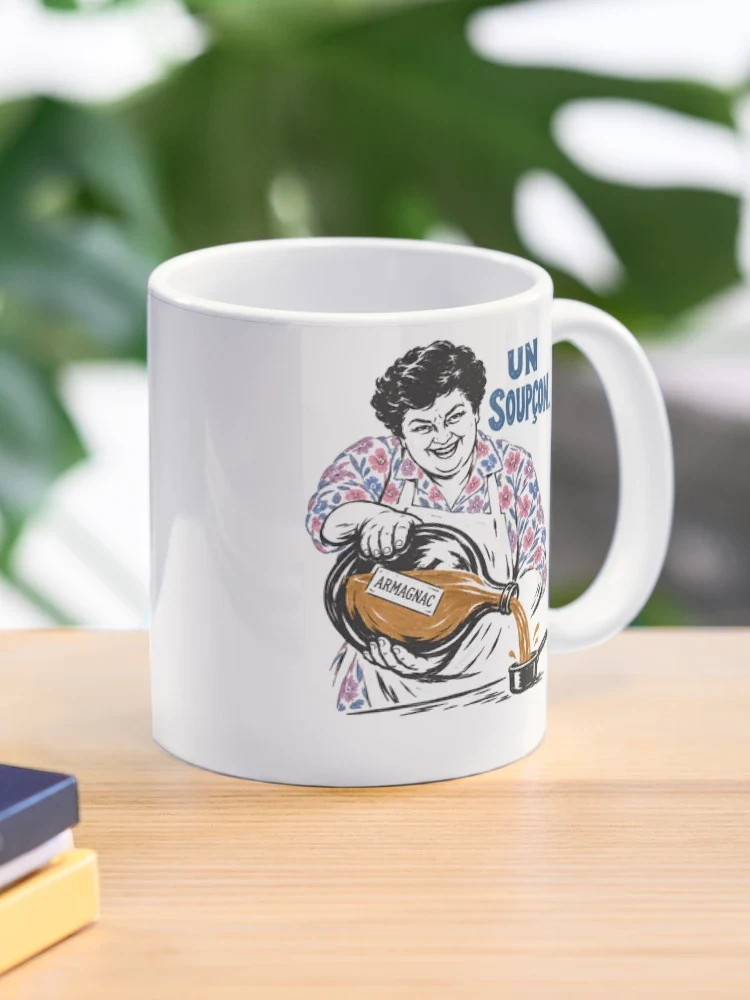 Maïté verse un soupçon d’armagnac — Mug classique