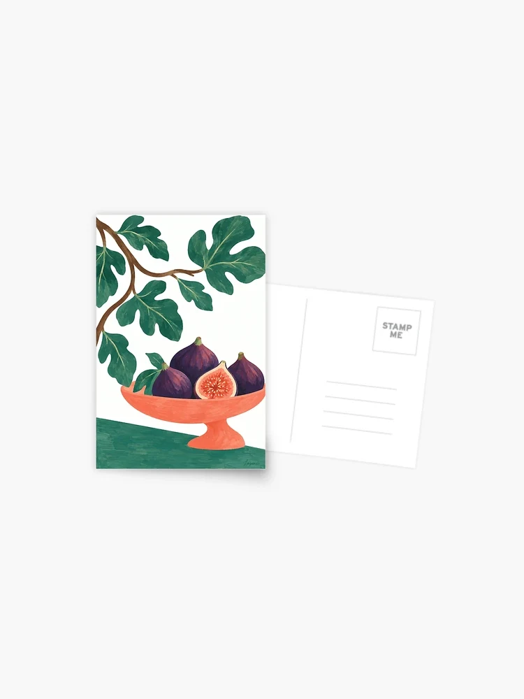 Figues de velours — Carte postale
