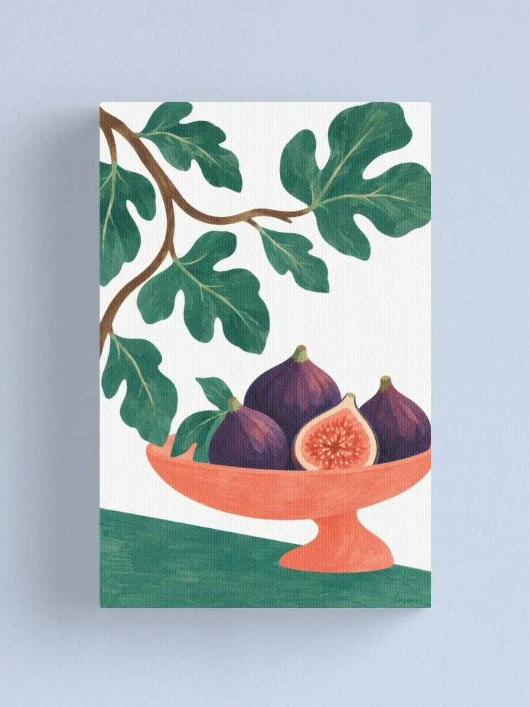 Figues de velours — Impression sur toile