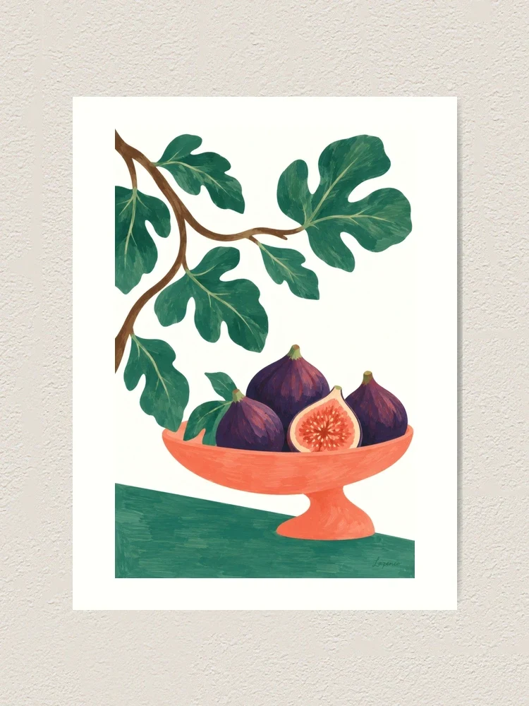 Figues de velours — Impression artistique