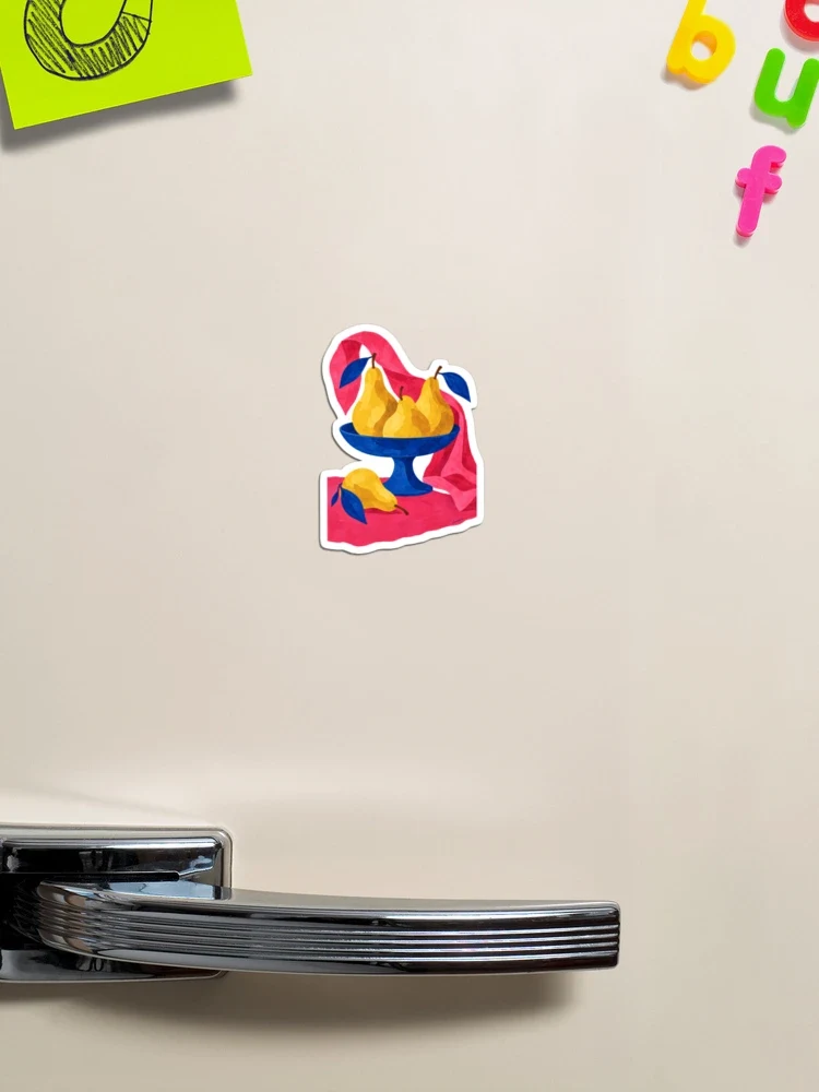 Poires en équilibre — Magnet