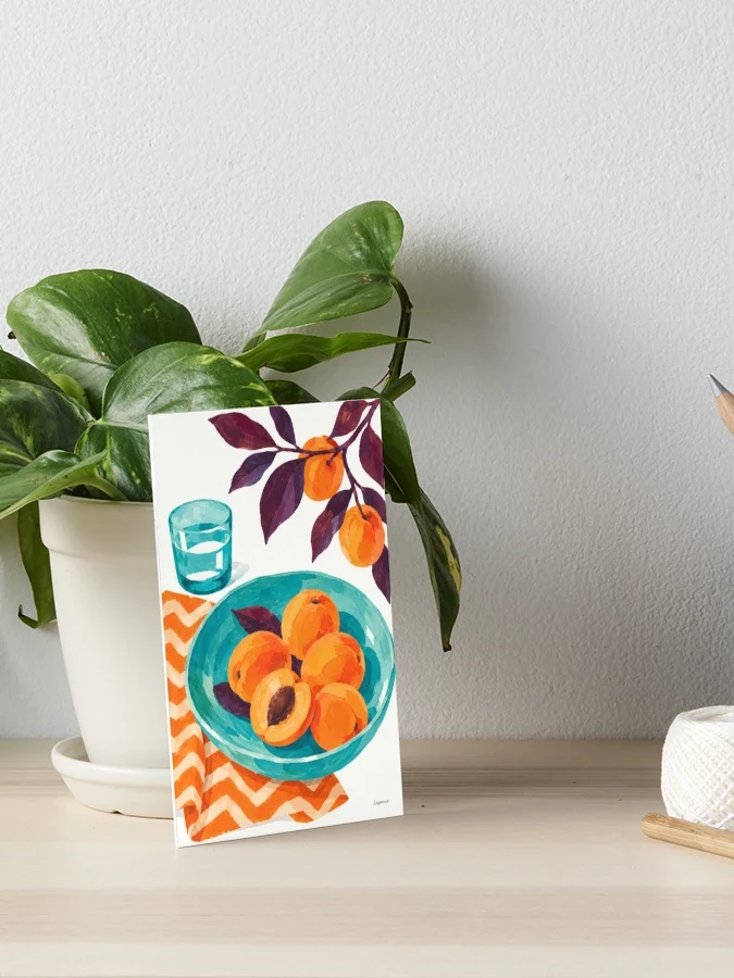 Abricots de sieste — Impression rigide
