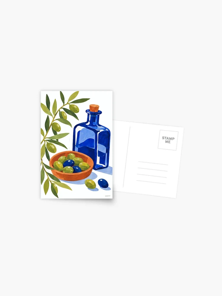 L’heure des olives — Carte postale