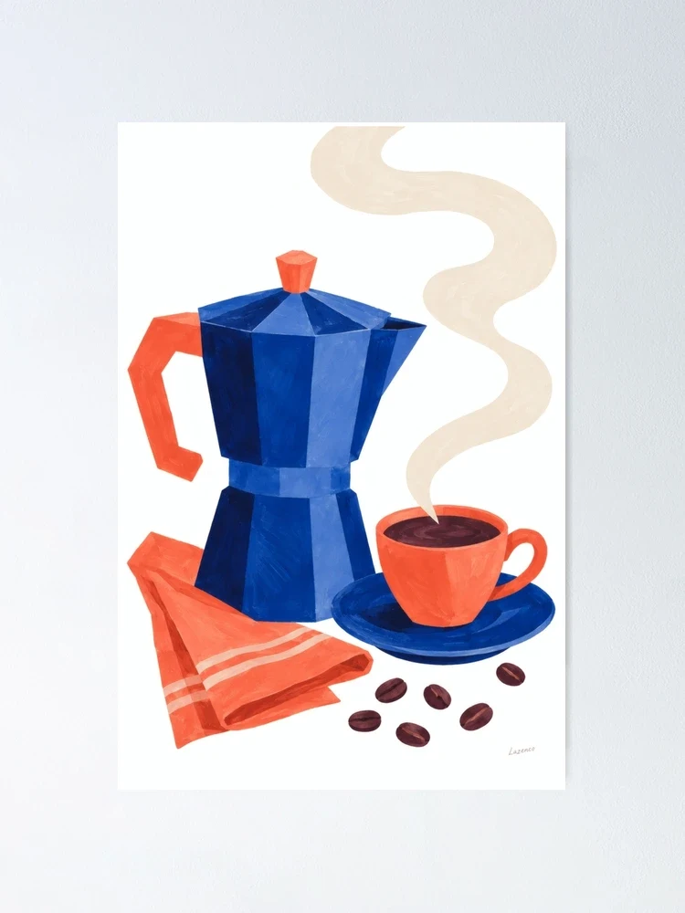 Café à contretemps — Poster