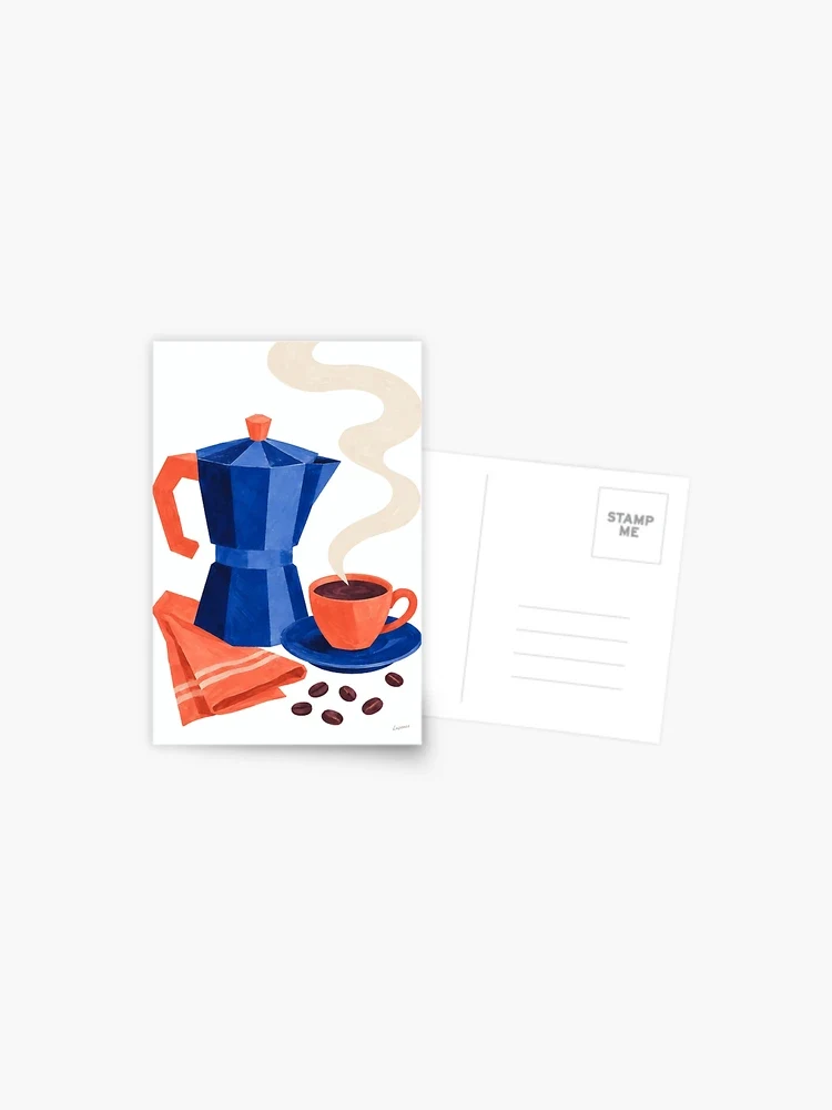 Café à contretemps — Carte postale