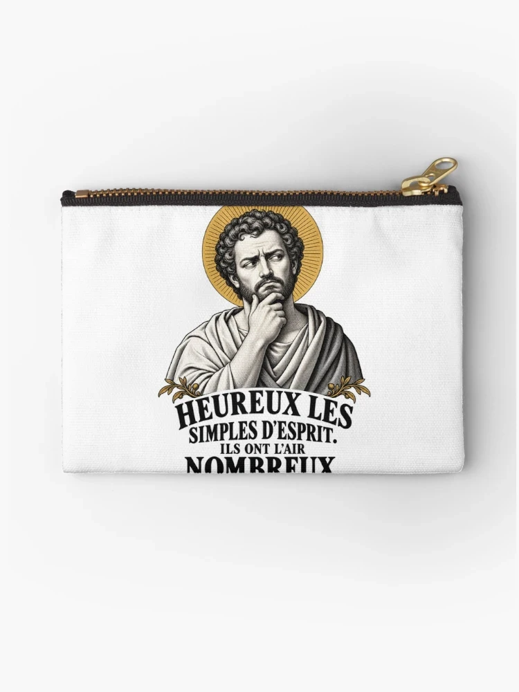 Heureux les simples d’esprit. Ils ont l’air nombreux. — Pochette