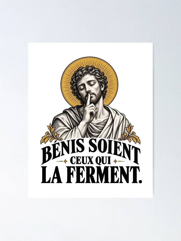 Bénis soient ceux qui la ferment — Poster