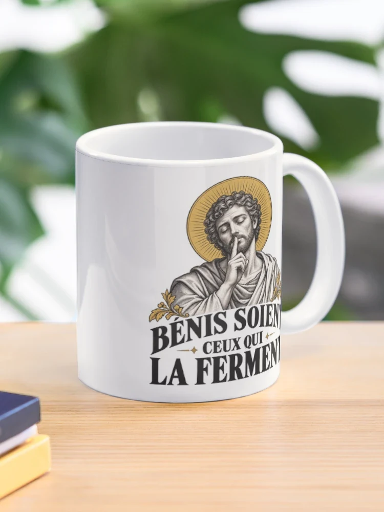 Bénis soient ceux qui la ferment — Mug classique