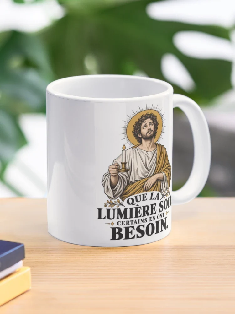 Que la lumière soit. Certains en ont besoin — Mug classique