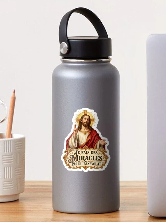 Je fais des miracles. Pas du bénévolat — Sticker