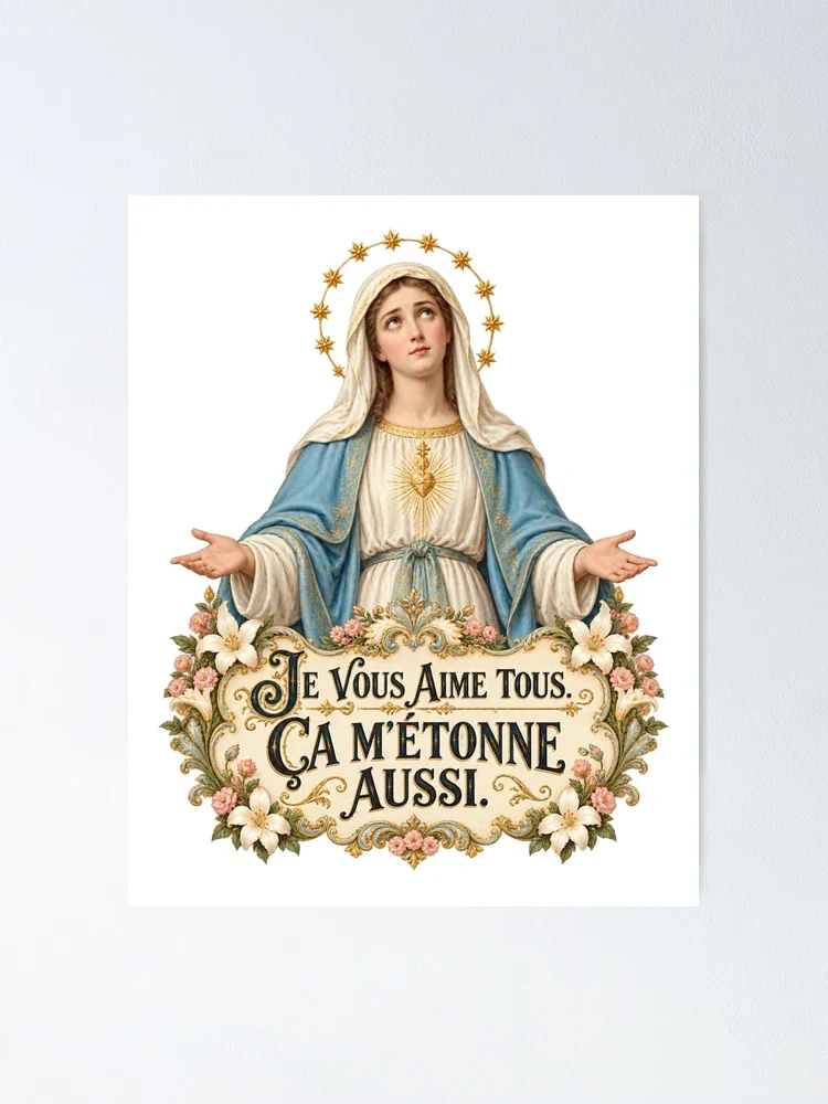 Je vous aime tous. Ça m’étonne aussi — Poster