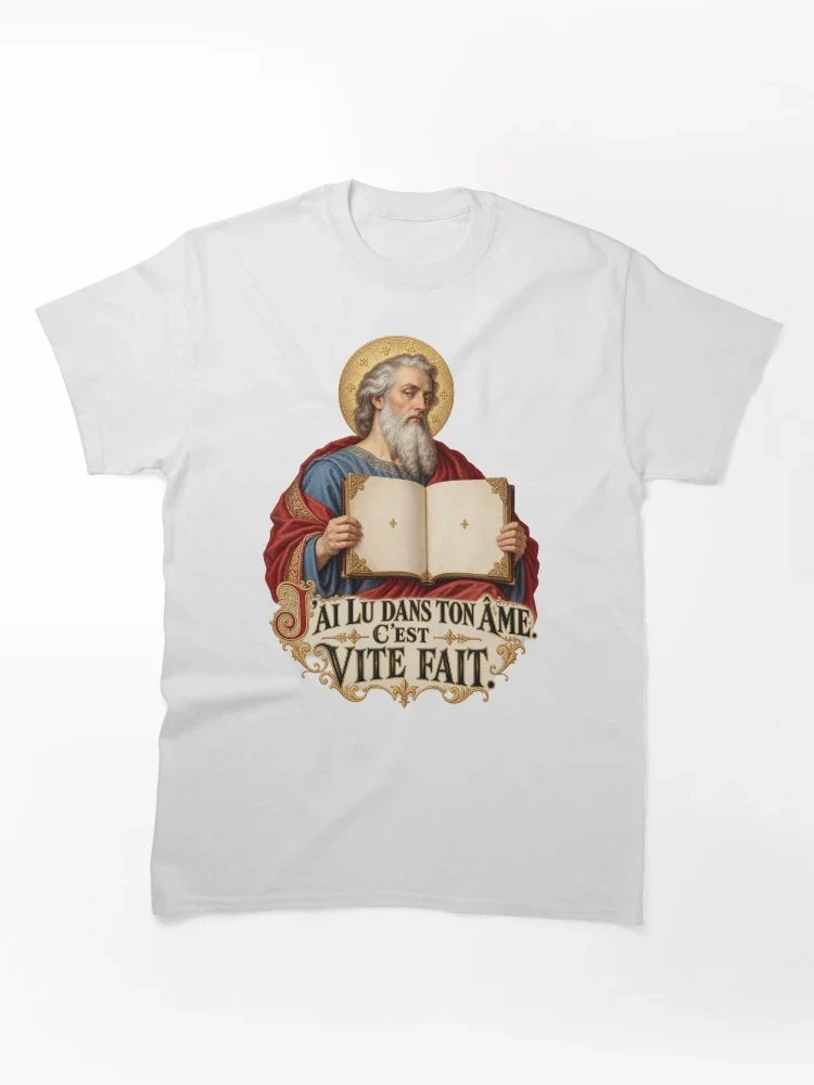 J’ai lu dans ton âme. C’est vite fait — T-shirt classique