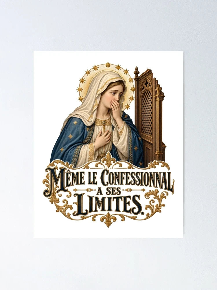 Même le confessionnal a ses limites — Poster