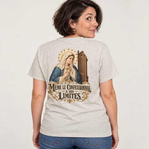 Même le confessionnal a ses limites — T-shirt classique