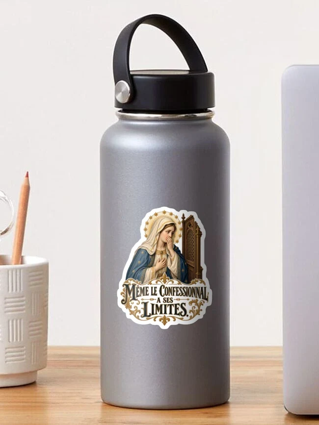 Même le confessionnal a ses limites — Sticker