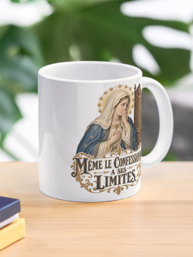 Même le confessionnal a ses limites — Mug classique