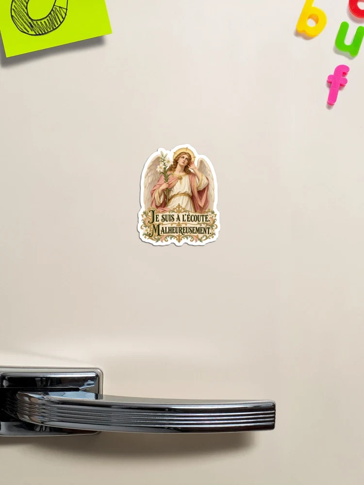Je suis à l’écoute. Malheureusement — Magnet