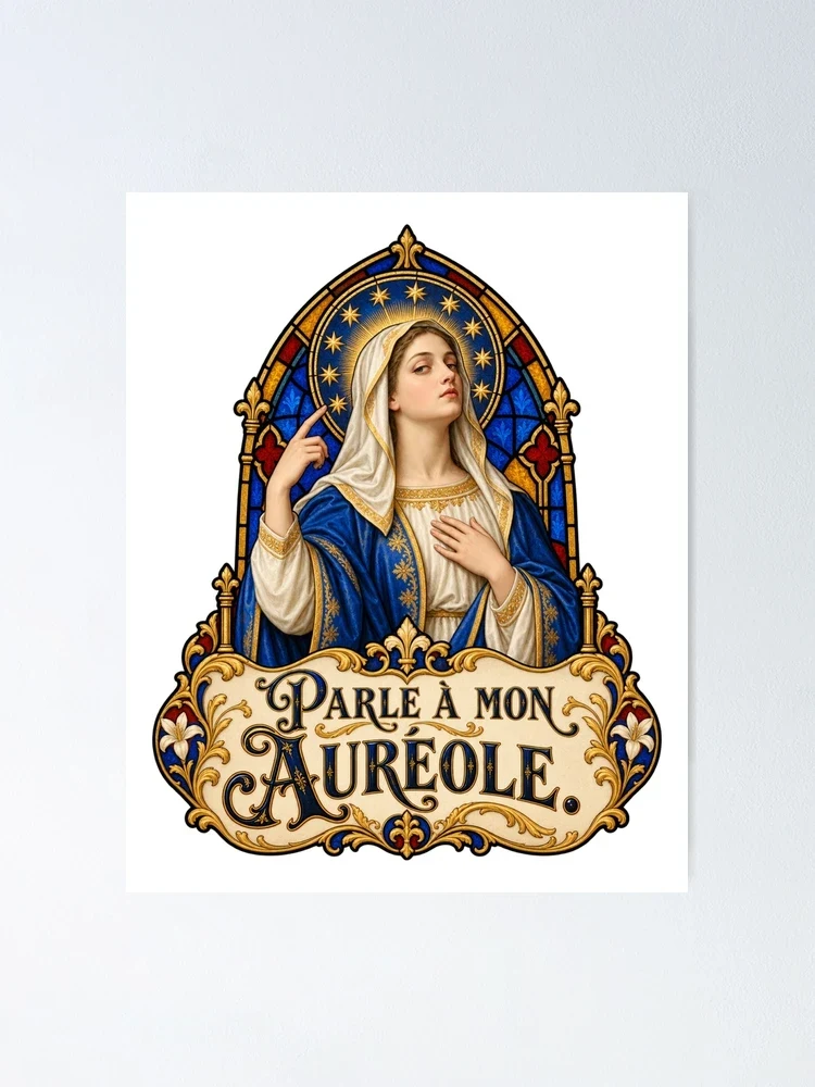 Parle à mon auréole — Poster