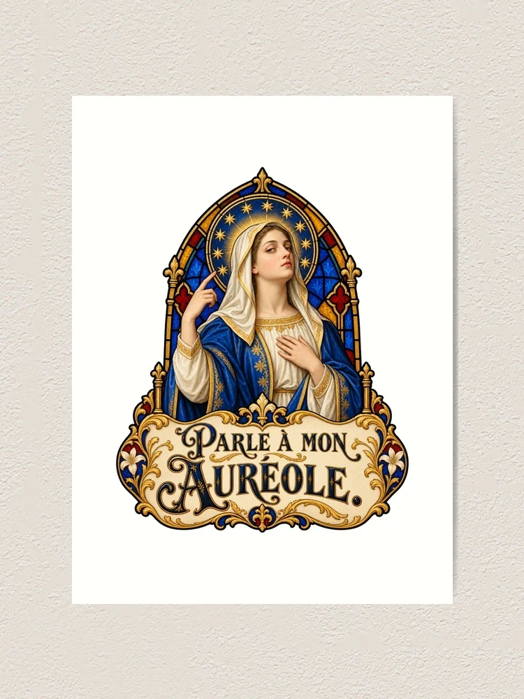 Parle à mon auréole — Impression artistique