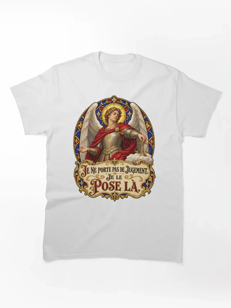 Je ne porte pas de jugement. Je le pose là — T-shirt classique