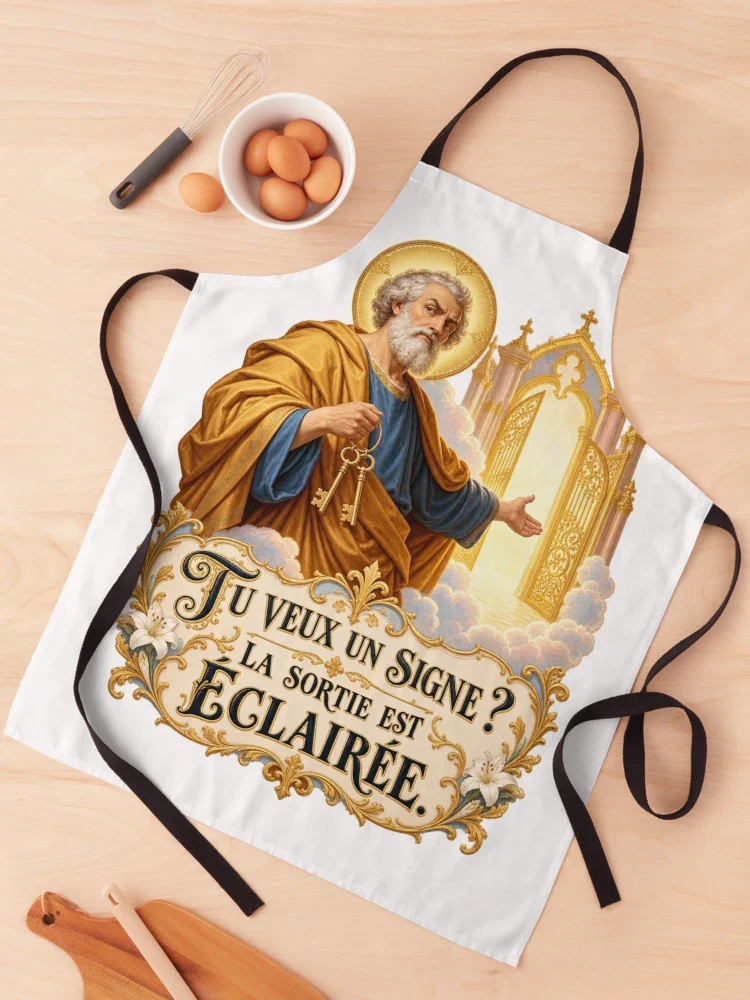Tu veux un signe ? La sortie est éclairée — Tablier