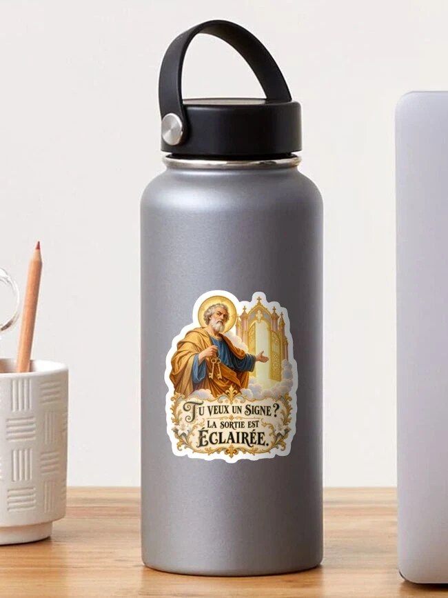 Tu veux un signe ? La sortie est éclairée — Sticker