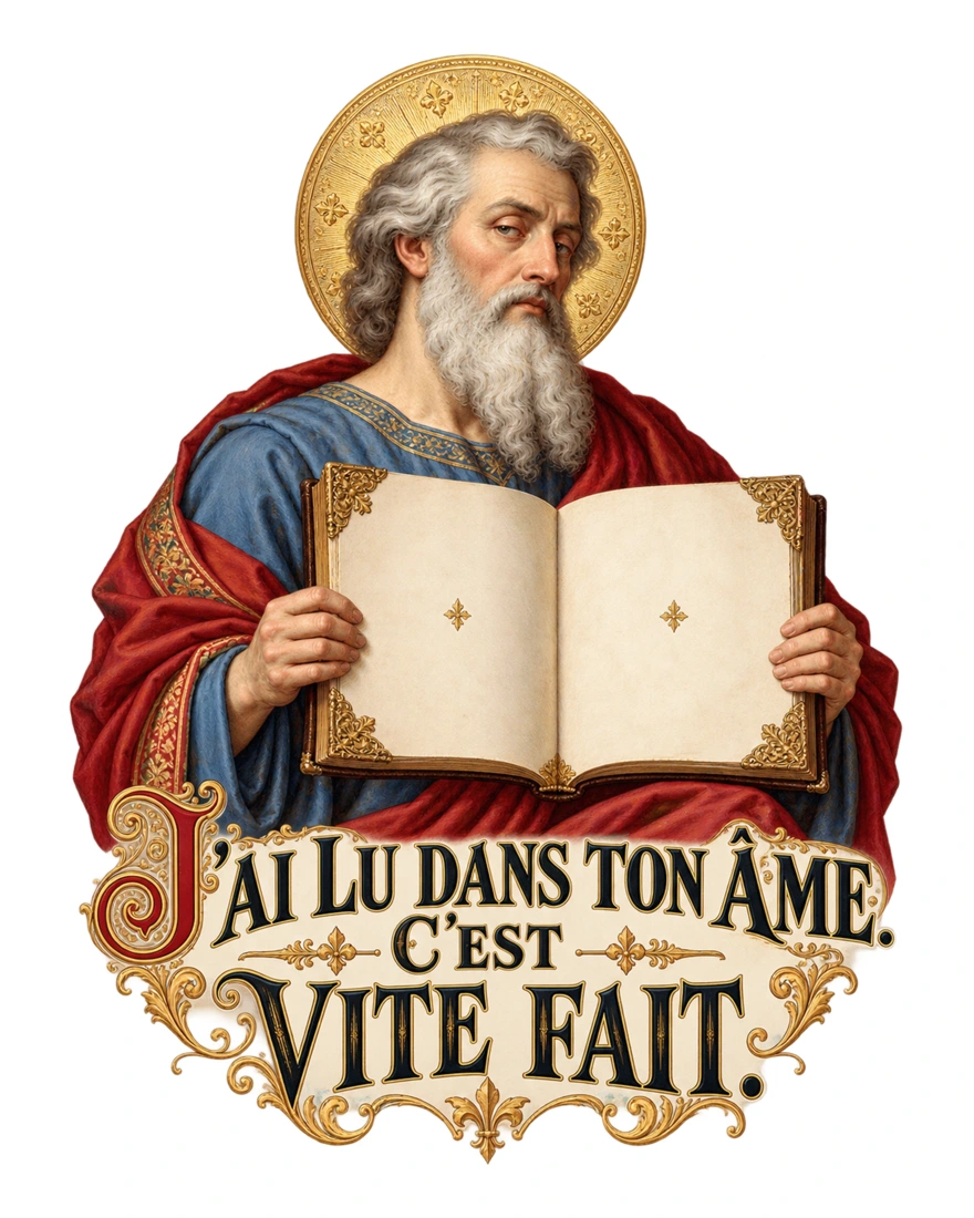 J’ai lu dans ton âme. C’est vite fait
