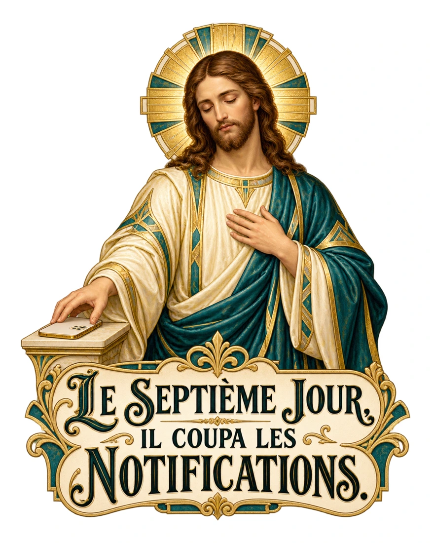 Le septième jour, il coupa les notifications