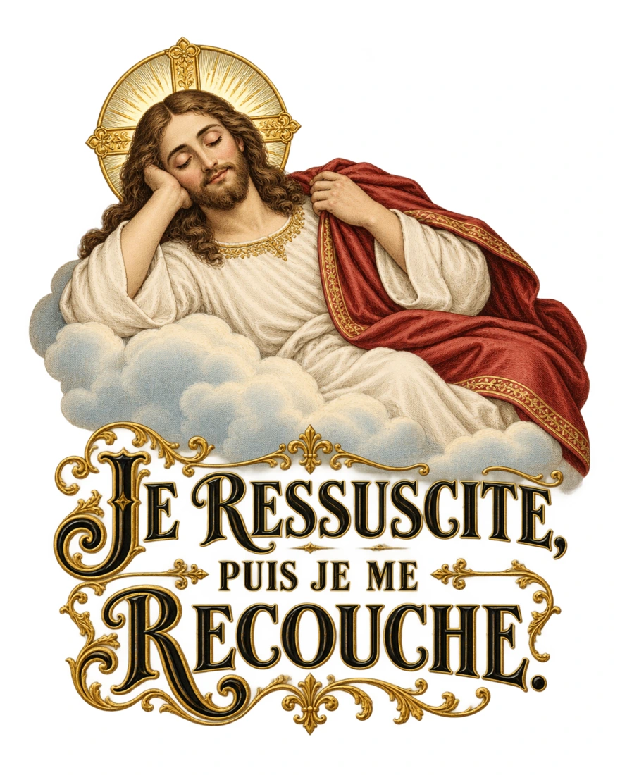 Je ressuscite, puis je me recouche