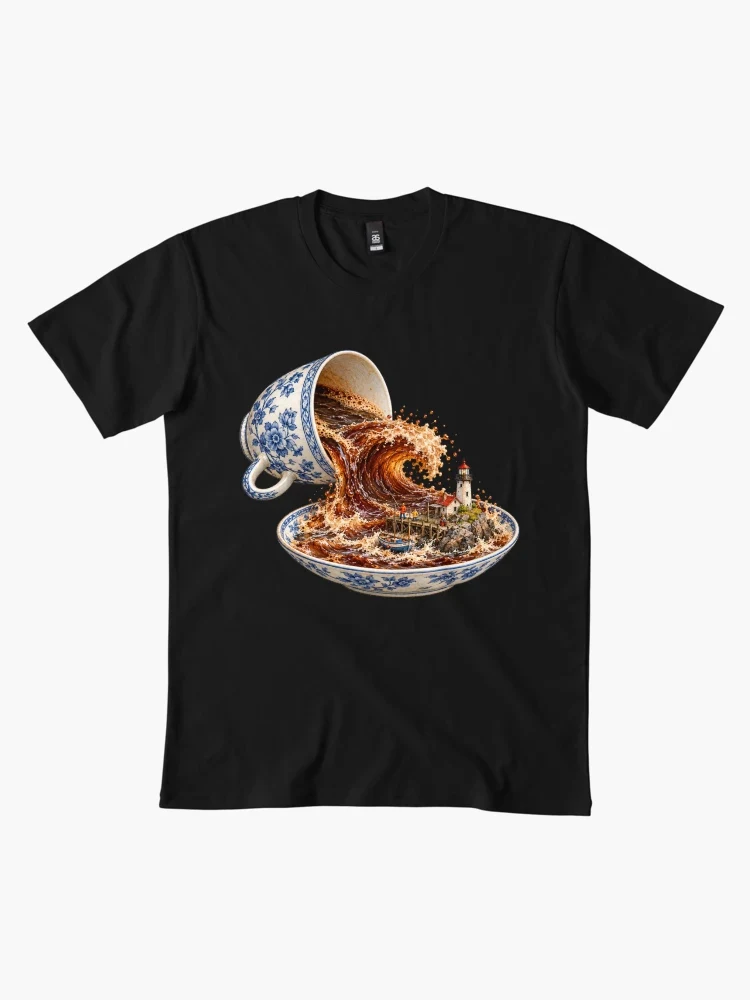 La dernière vague de café — T-shirt premium