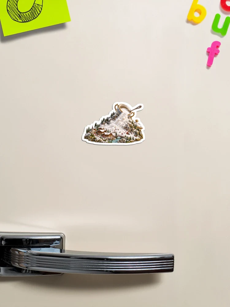 L’avalanche du petit déjeuner miniature — Magnet