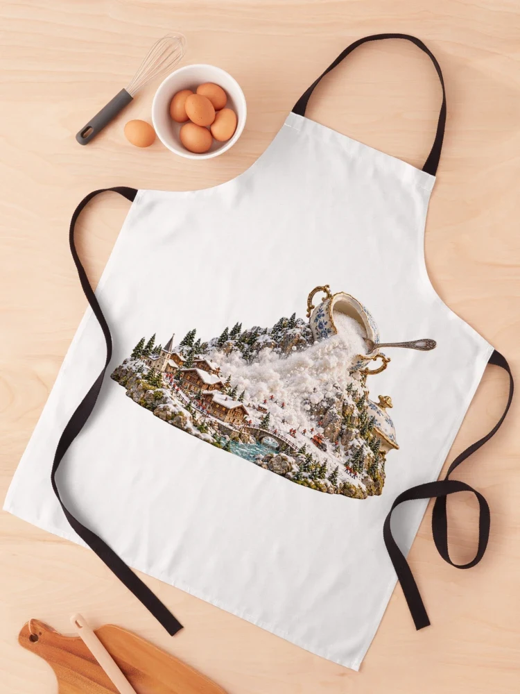 L’avalanche du petit déjeuner miniature — Tablier