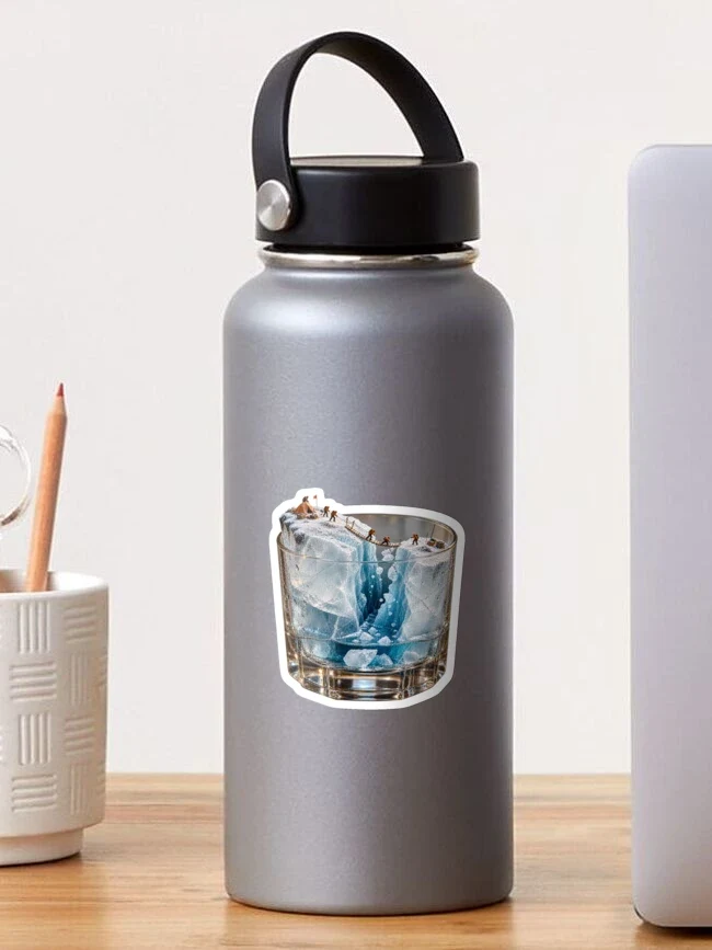 La grande débâcle du glaçon — Sticker