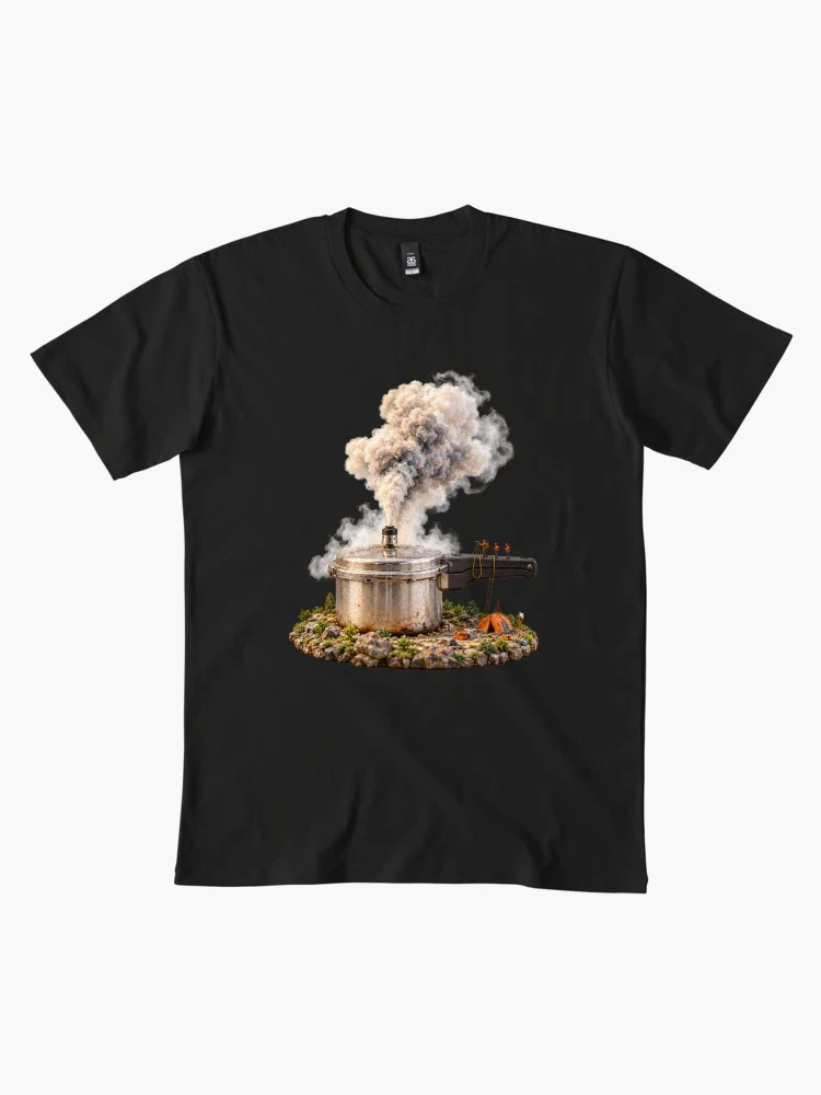 L’éruption de midi sous pression — T-shirt premium