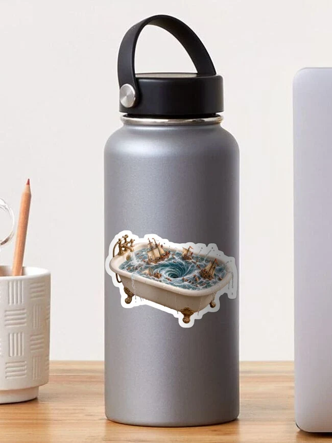 L’œil du siphon en pleine mer — Sticker