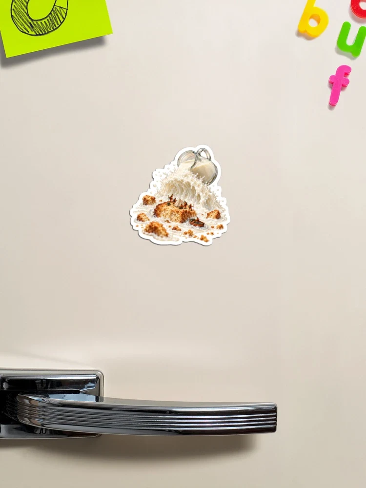 La mer de lait monte — Magnet