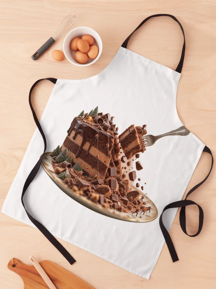 La montagne de chocolat s’effondre — Tablier